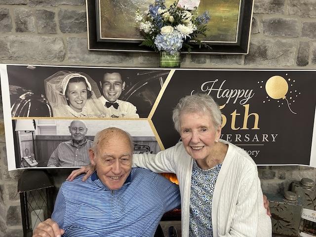 A lifetime together: Hardin Valley couple celebrates 75 years of marriage at Morning Pointe