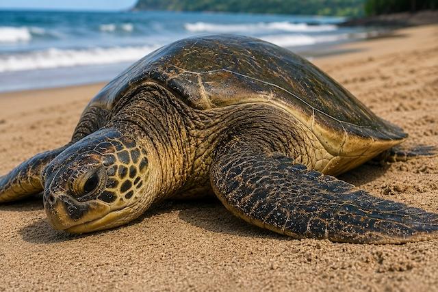 Above & Beyond: The Green Sea Turtle is a conservation success story