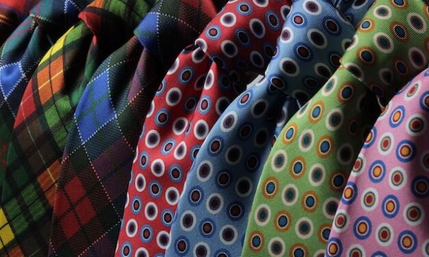 The necktie started with French nobility