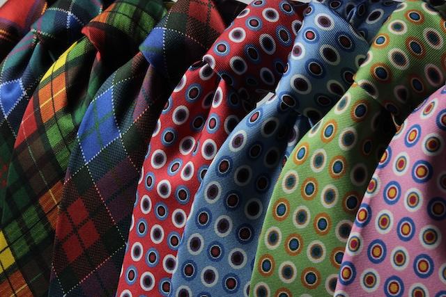 The necktie started with French nobility