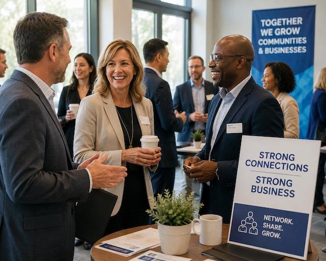 Business groups meet regularly