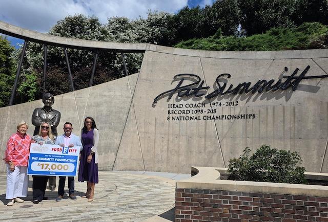 Food City donation supports Pat Summitt Foundation