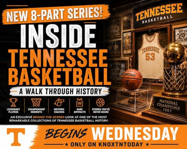 Coming Wednesday: Step Inside Tennessee Basketball History