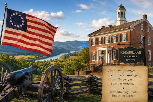 Close to Home, Far from Ordinary: Revolutionary roots in Jonesborough and beyond