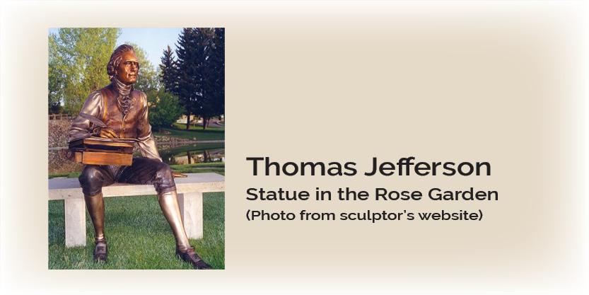Thomas Jefferson in the Rose Garden + Prof. Sundby is published