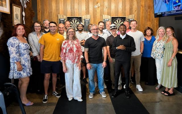 Wallace professionals network builds connections at Kern’s Food Hall 