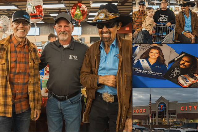 Paralyzed Veterans of America and Food City team up with NASCAR legends