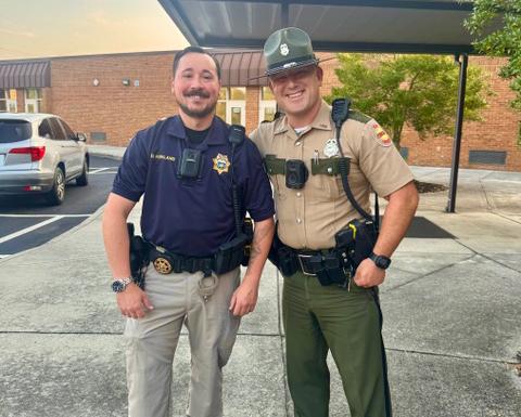Trooper Brad Robbins: A teacher, on patrol and a role model