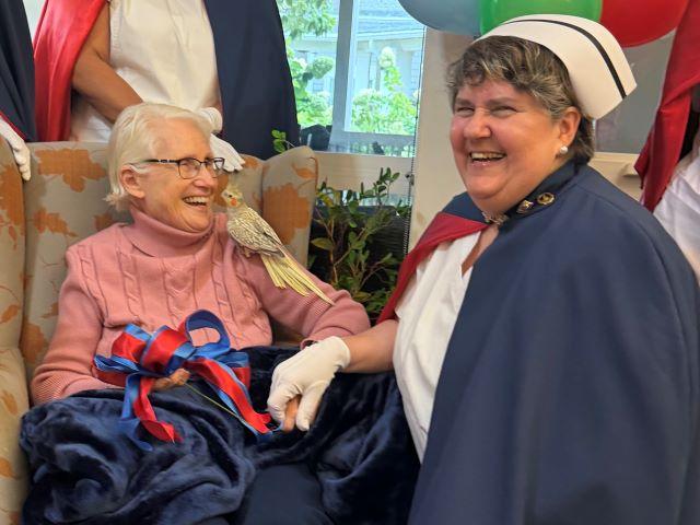 Retired nurses honored at Concord Place + North greenway expansion ++