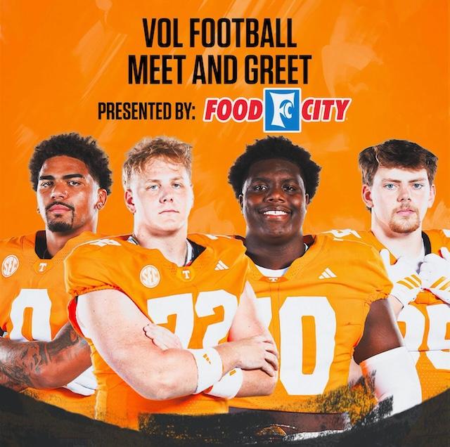 Meet the Vols at Food City in Alcoa