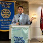 Heath Shuler challenges cititizens to consider the impact they leave behind