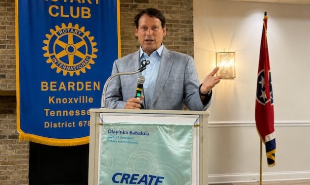 Heath Shuler challenges cititizens to consider the impact they leave behind
