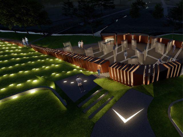 Scarbro 85 Monument + New state park + Halls dog park ++