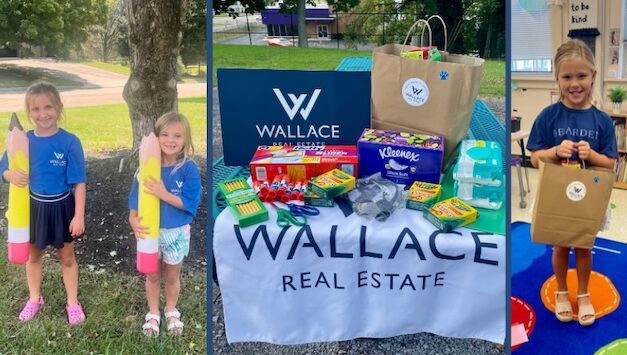 Wallace Real Estate provides school supply kits for Bearden Elementary kindergarteners