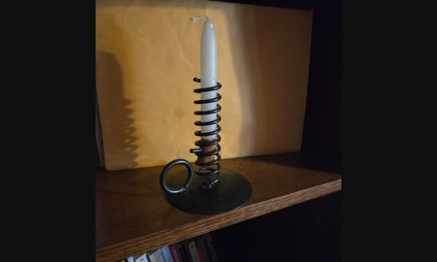 Treasures & Tales: When the candle said it was time to go home