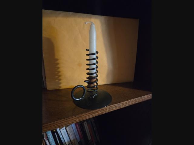 Treasures and Tales: When the candle said it was time to go home