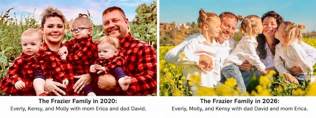 Revisiting the Frazier triplets: It’s a happy life for this KFD family
