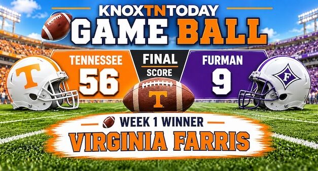 Virginia Farris wins first KnoxTNToday Game Ball