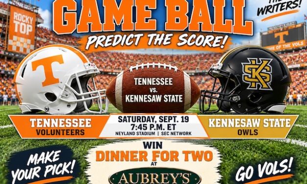Game Ball: Can you beat the writers as Tennessee hosts Kennesaw State?