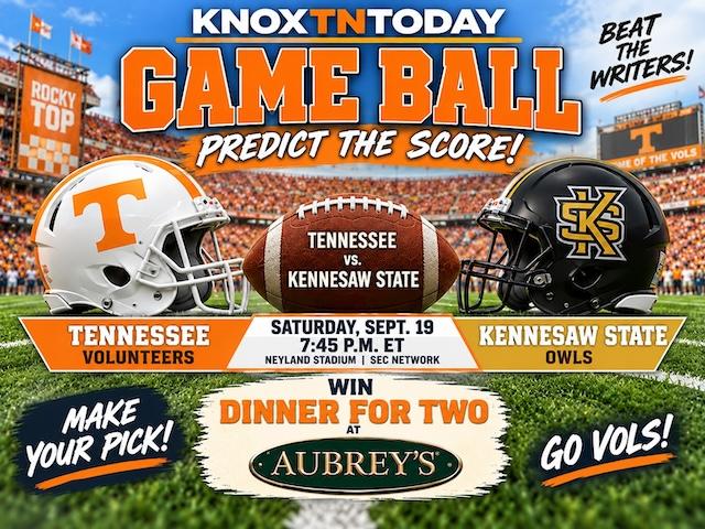 Game Ball: Can you beat the writers as Tennessee hosts Kennesaw State?