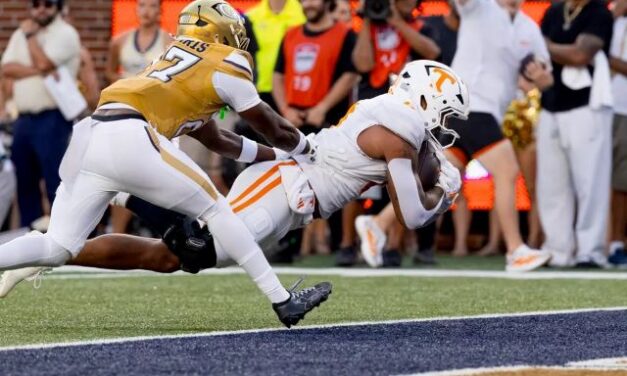 It wasn’t pretty but Tennessee overpowered Georgia Tech