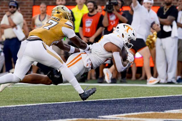 It wasn’t pretty but Tennessee overpowered Georgia Tech
