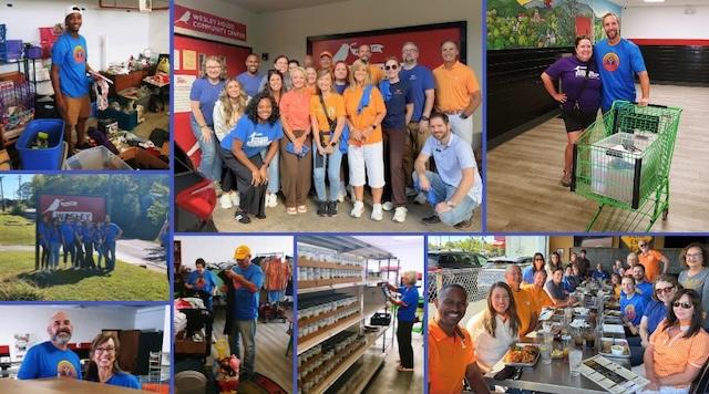 Wallace Real Estate joins Week of Caring at Wesley House Community Center 