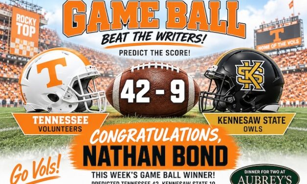 Game Ball: Nathan Bond misses perfect prediction by one point