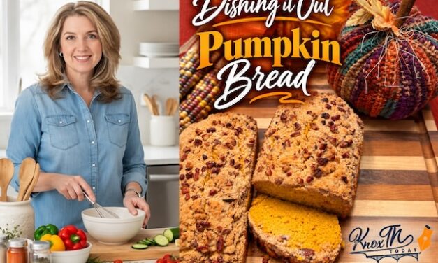 Pumpkin Bread with streusel topping