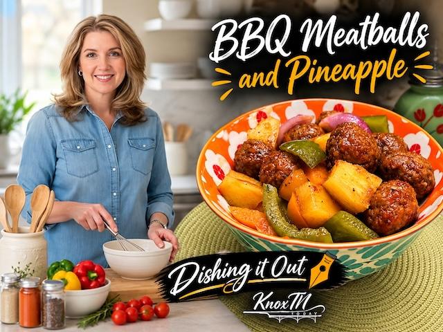 BBQ Meatball & Pineapple Bowls: It’s Crockpot Season!