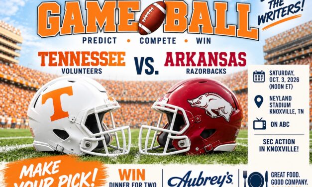 Game Ball: Tennessee vs. Arkansas — can you Beat the Writers?