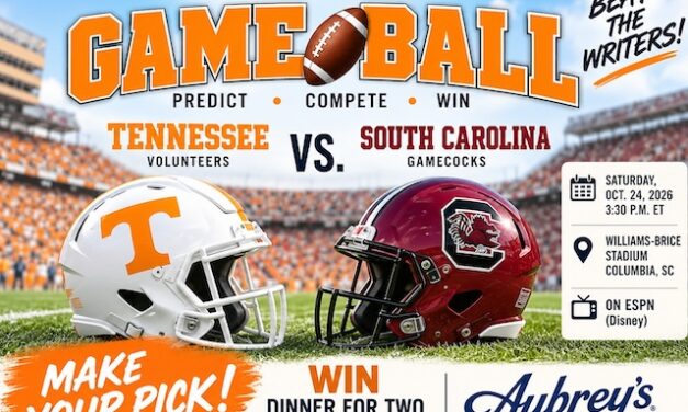 Game Ball: Tennessee vs. South Carolina — nine writers, one prediction