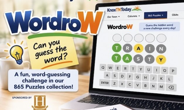 Got three minutes? Learn to play KnoxTNToday’s most popular puzzle